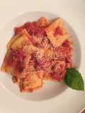 Ravioles a la matriciana