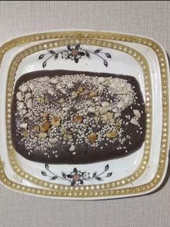 عکسی از دستور حلوا ارده (شکری) کاکائویی 😋