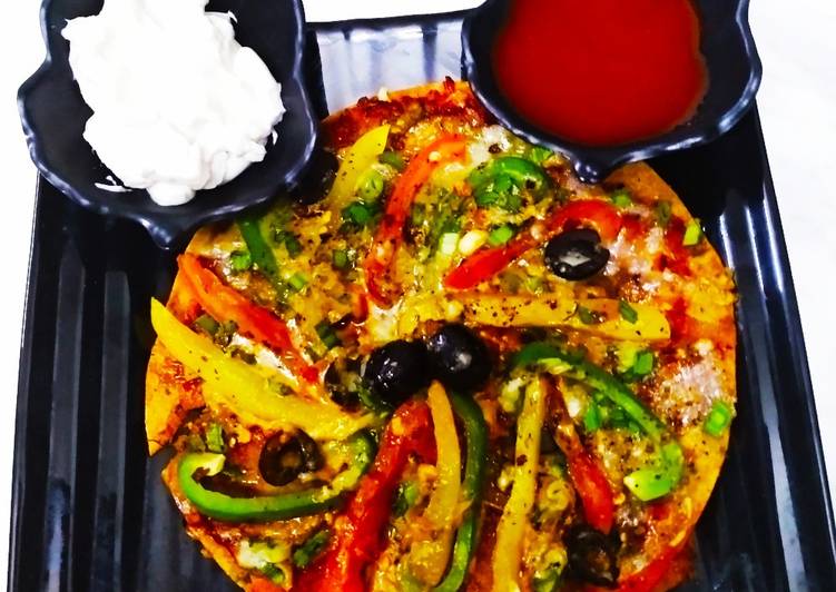 Recipe of Perfect Khakhra Pizza