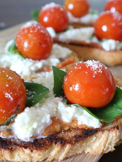 Una foto de Bruschetta Italiana