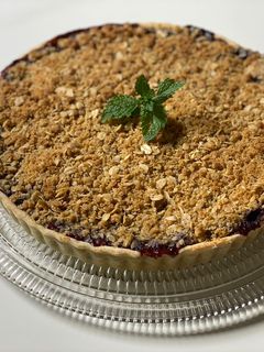 A picture of Strawberry Rhubarb Tarts.