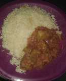 Arrowroot (nduma) stew
