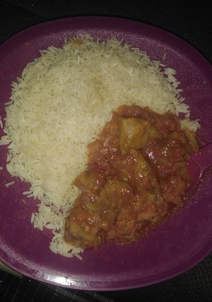 A picture of Arrowroot (nduma) stew.