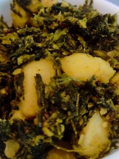 আলু মেথি (Aloo methi recipe in Bengali) রেসিপির প্রধান ছবি