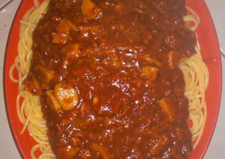 Homemade Spaghetti Meatballs