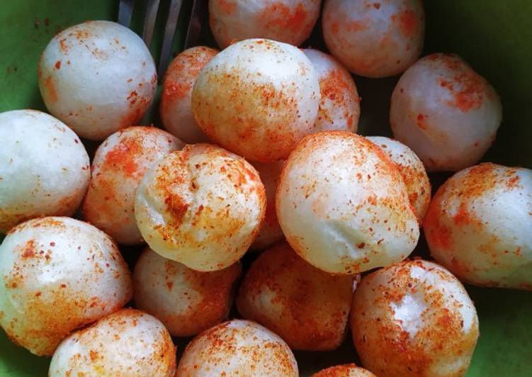 Langkah Mudah untuk Membuat Cimol kopong anti meledak????, Sempurna