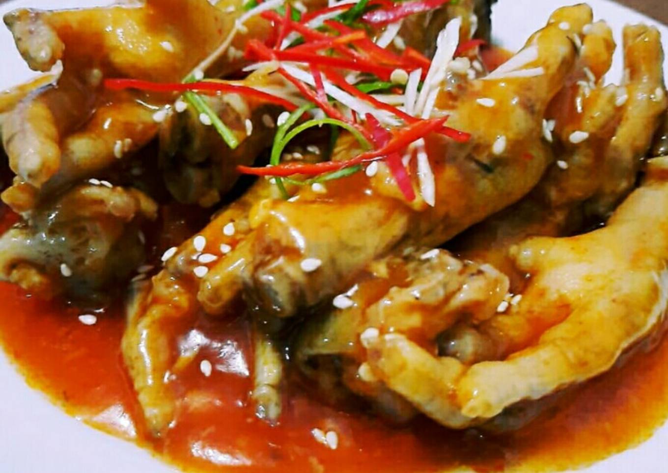 Ceker Pedas ala Korea