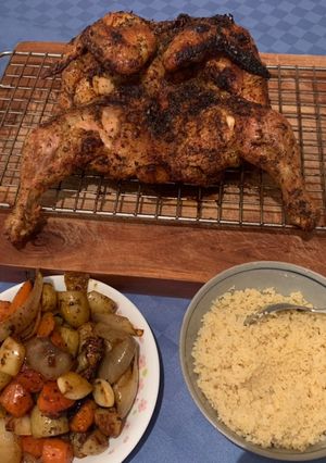 A picture of Quick Crispy Whole Chicken(under 1 hr).
