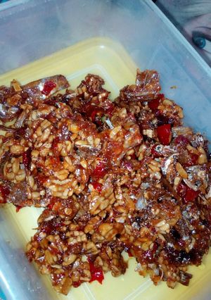 Foto resep Kering Tempe Ikan Asin Balado