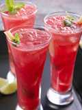 Mint and Watermelon juice