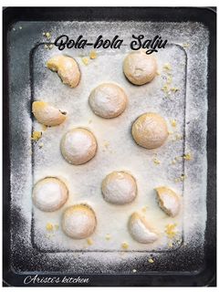 Foto resep Kue Bola-Bola Salju (Putri Salju)