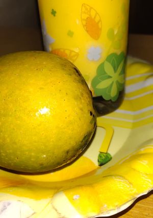 A picture of Mango shake.