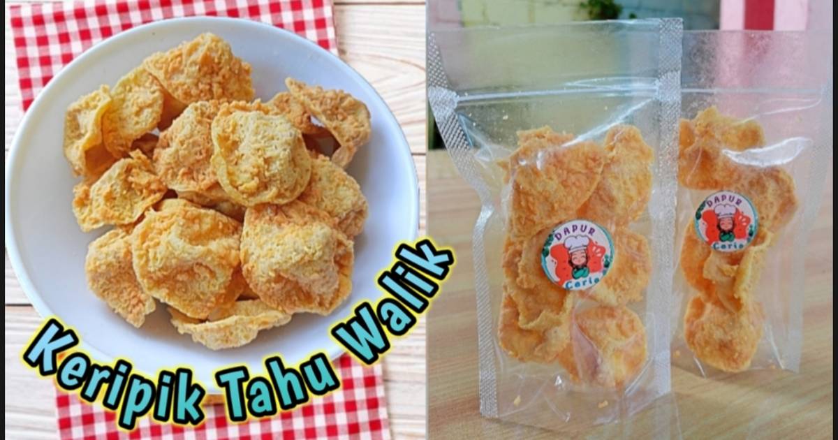 Resep Keripik Tahu Keripik Tahu Walik Keripik Tahu Krispi Oleh Dapur