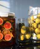 Chanh đào ngâm mật ong