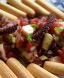 Salpicón de Pulpo o Pipirrana