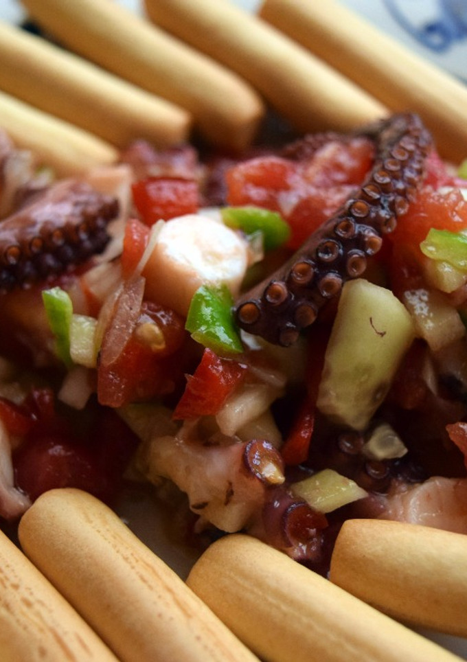 Una foto de Salpicón de Pulpo o Pipirrana