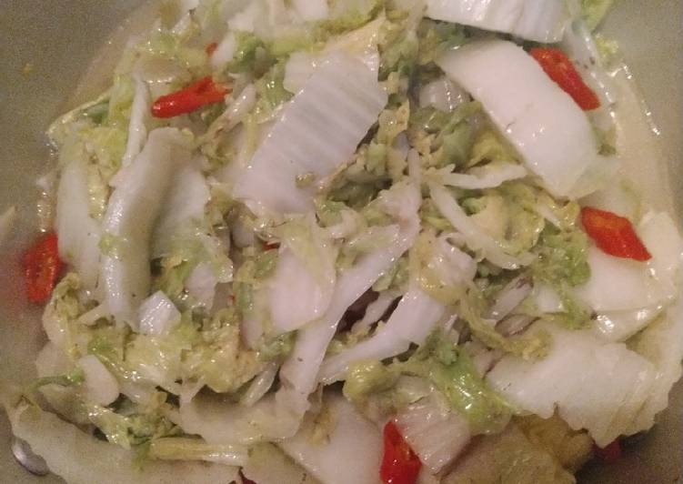 Resep Tumis Sawi Putih, Enak Banget