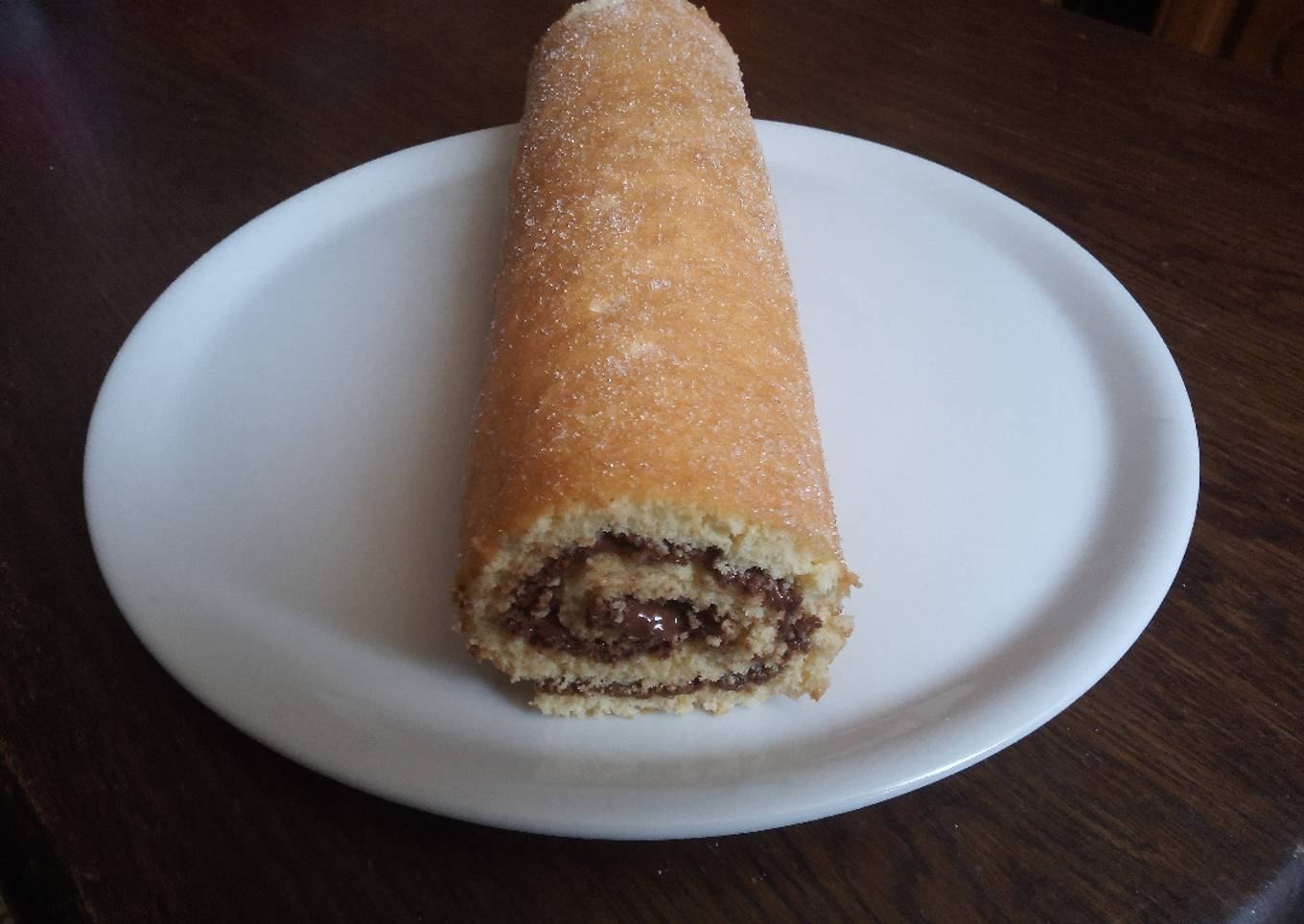 Biscuit roulé au nutella