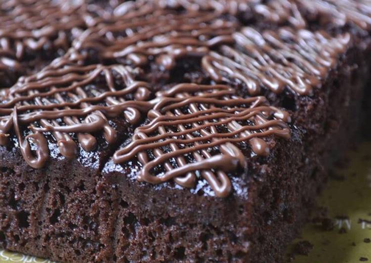 Easiest Way to Make Award-winning Eggless nutella chocolate cake