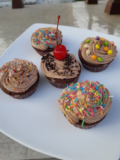 Foto resep Cupcake coklat panggang no mixer