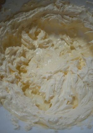 A picture of Butter cream for cake frosting #Authormarathon.