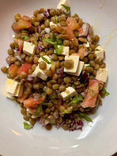 Foto de Salada de Lentilhas