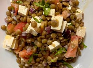 Foto de Salada de Lentilhas