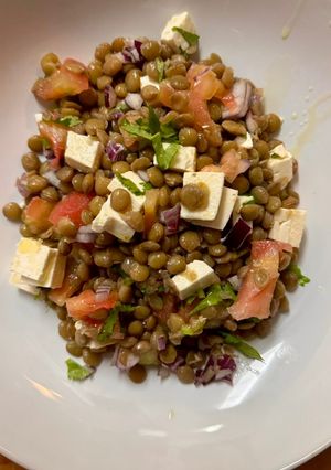 Foto de Salada de Lentilhas