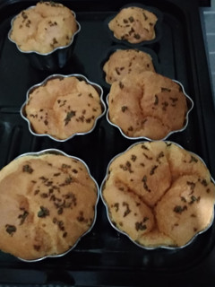 氣炸鍋-檸檬戚風蛋糕 的食譜成品照片