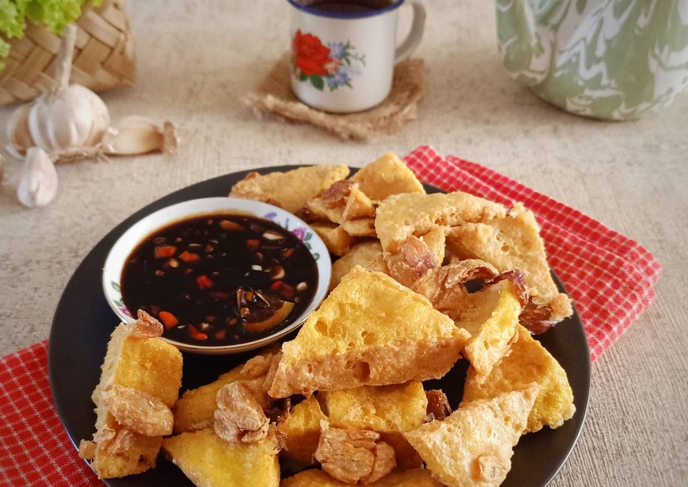 Tahu Goreng Bawang