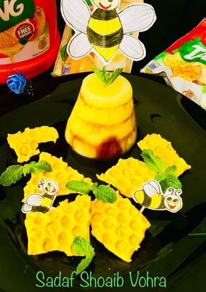 A picture of Pina Colada Honey hive.