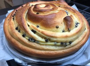 Foto di Brioche senza burro crema e cioccolato