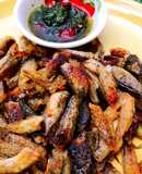 Cá Bống Chiên Giòn Mắm Ngò