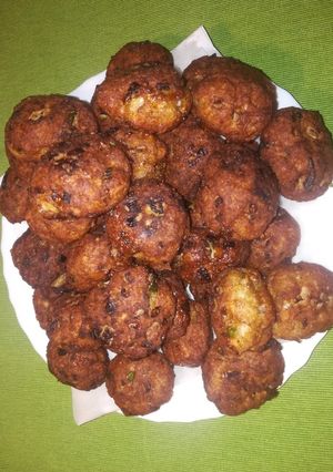 Zöldfűszeres, túrós fasírt recept fotója
