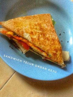 Foto resep Sandwich Telur Dadar Keju