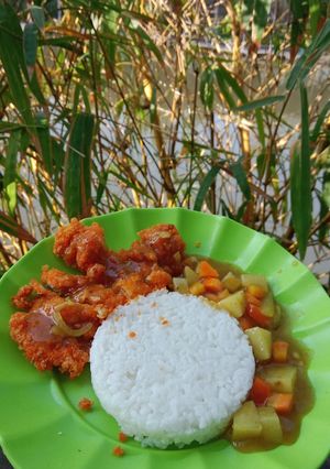 Foto resep Chiken Katsu Curry Rice