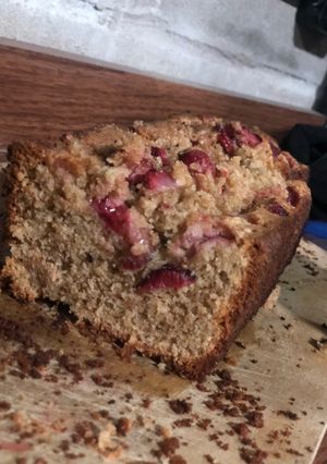 Una foto de Torta/bizcochuelo integral y avena