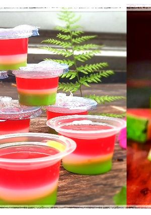 Foto resep Jelly semangka