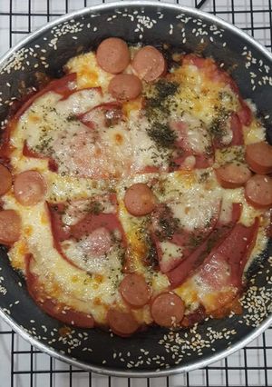 Foto resep Black Pizza