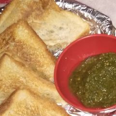 A picture of Potato toast.