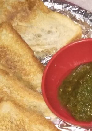 A picture of Potato toast.