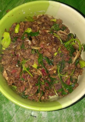 Foto resep Sambal oncom pete kemangi