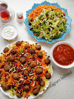 عکسی از دستور هویج پلو