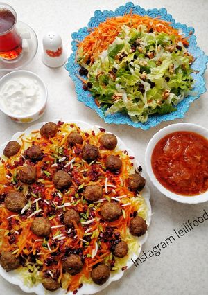 عکسی از دستور هویج پلو