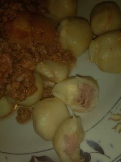 Una foto de Ñoquis rellenos