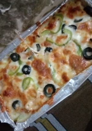 A picture of Chicken pizza fries.