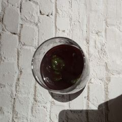 A picture of Hibiscus tea.