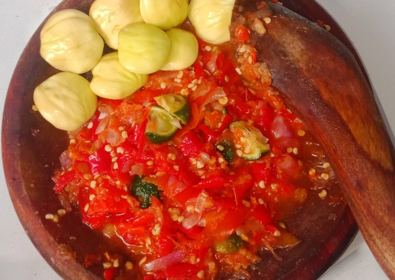 Sambalado mantah