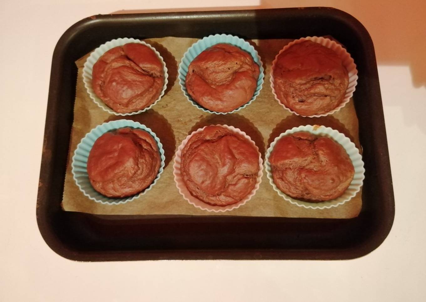 Muffins chocolat et beurre de cacahuète