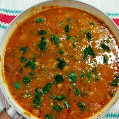 A picture of White Peas Curry.